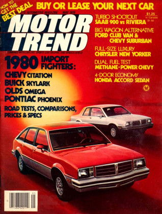 MOTOR TREND 1979 MAY - X-CARS, TOYOTA 2000GT, ACCORD